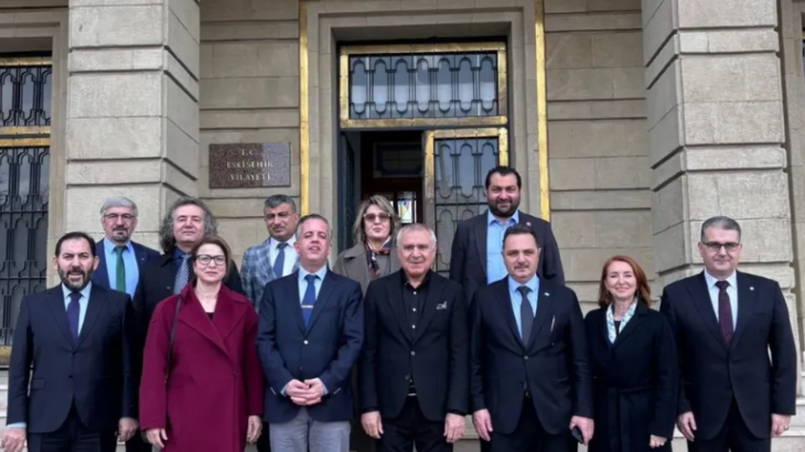 Türkiye Kent Konseyleri Birliği, Vali Vekili Adem Keleş' Nezaket Ziyareti Gerçekleştirdi