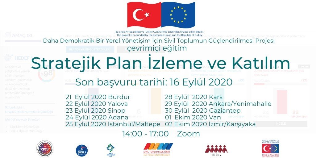 MoDeL Stratejik Plan İzleme ve Katılım Aracının Etkin Kullanımı İçin Hedef Grup Eğitimi