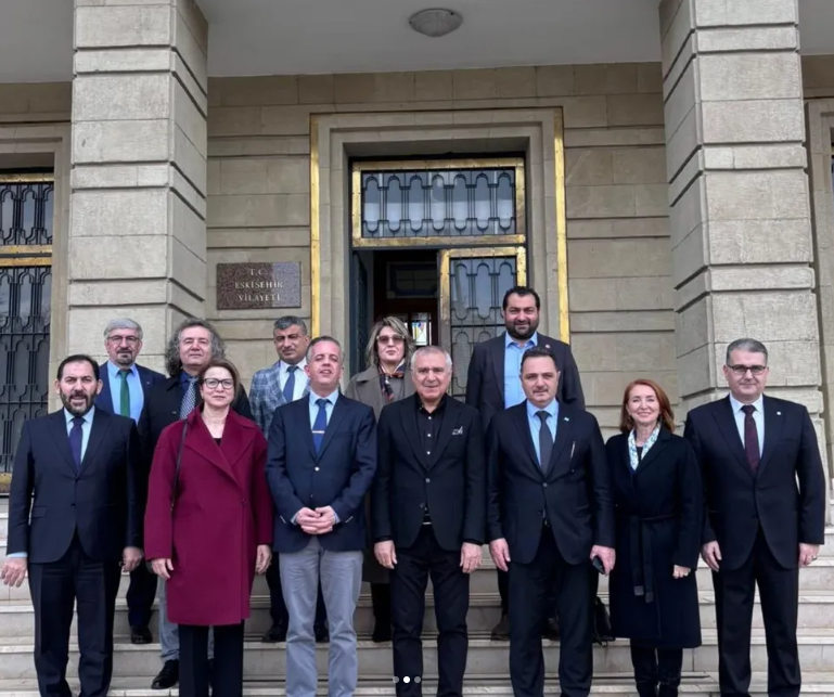 Türkiye Kent Konseyleri Birliği, Vali Vekili Adem Keleş' Nezaket Ziyareti Gerçekleştirdi